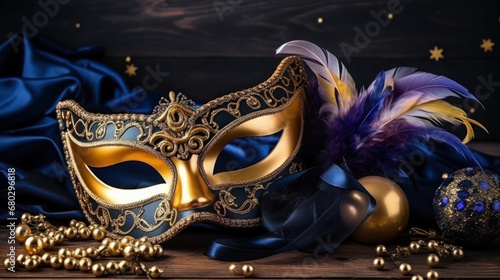 Colorful Carnival venecian mask