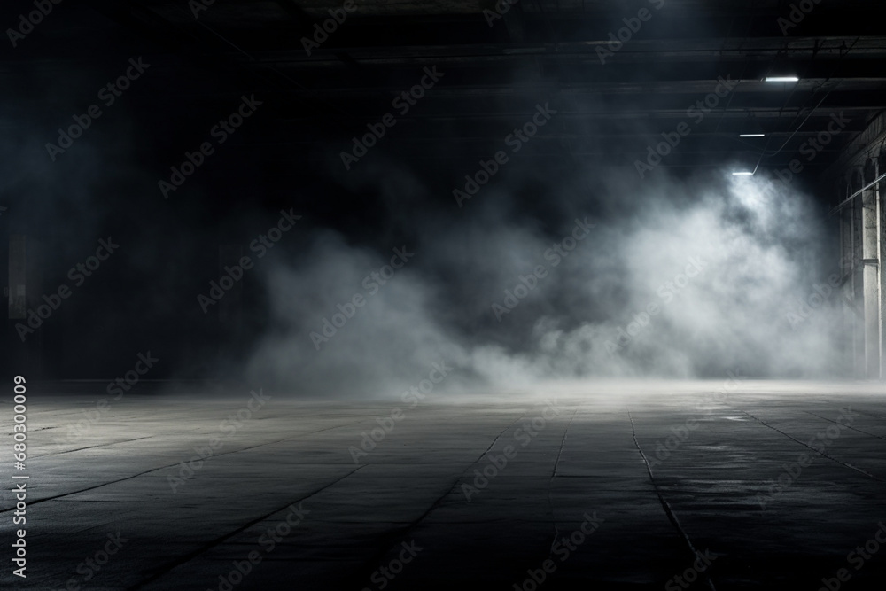 Modern Art Gallery Exhibition Space with Minimalist Fog Effects and Sculptural Lighting Design.Generative AI モダンアートギャラリー空間:ミニマルな霧効果と彫刻的な照明デザイン Modern Art Gallery Exhibition Space with Minimalist Fog Effects and Sculptural Lighting Design.Generative AI モダンアートギャラリー空間:ミニマルな霧効果と彫刻的な照明デザイン