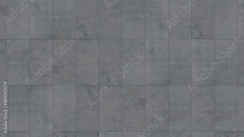 Rectangular concrete mosaic tiles material texture 1