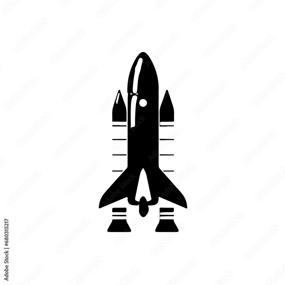Rocket Ship Vector Illustration Rocket Ship Vector Illustration