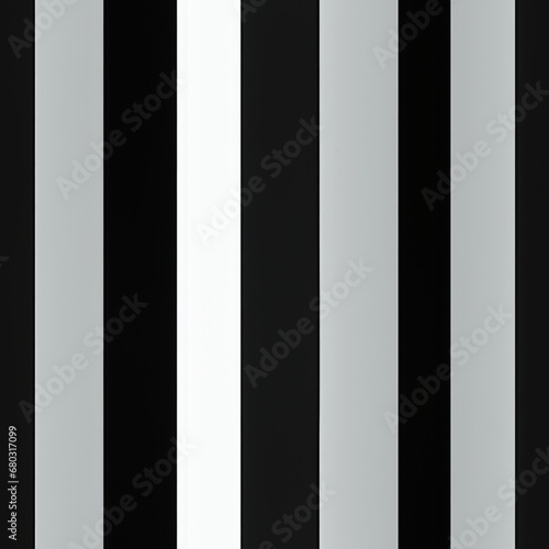Classic black and white striped seamless pattern with adjustable thickness for an elegant design