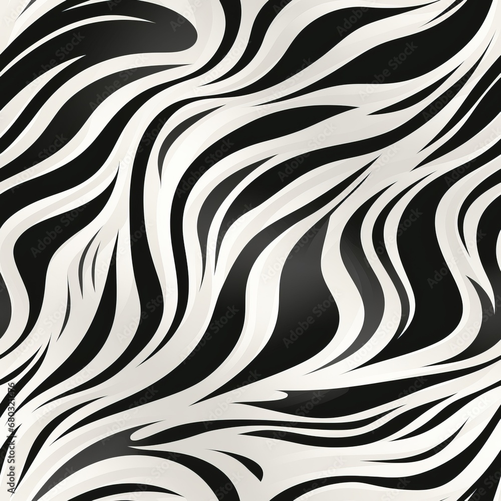 Trendy zebra skin pattern vector background seamless and stylish animal print texture Trendy zebra skin pattern vector background seamless and stylish animal print texture