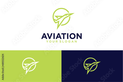 aviation logo design