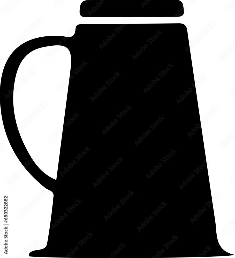 Contemporary Cooking Pot Vector Illustration Contemporary Cooking Pot Vector Illustration