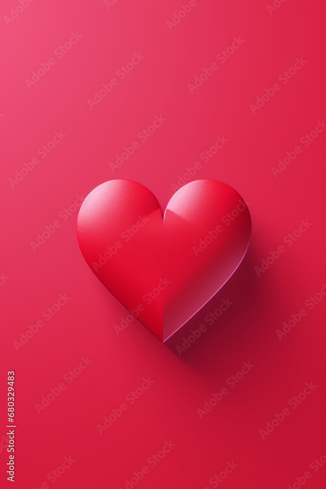 A crisp high-res VALENTINE text wallpaper in a minimalistic style AI generated illustration