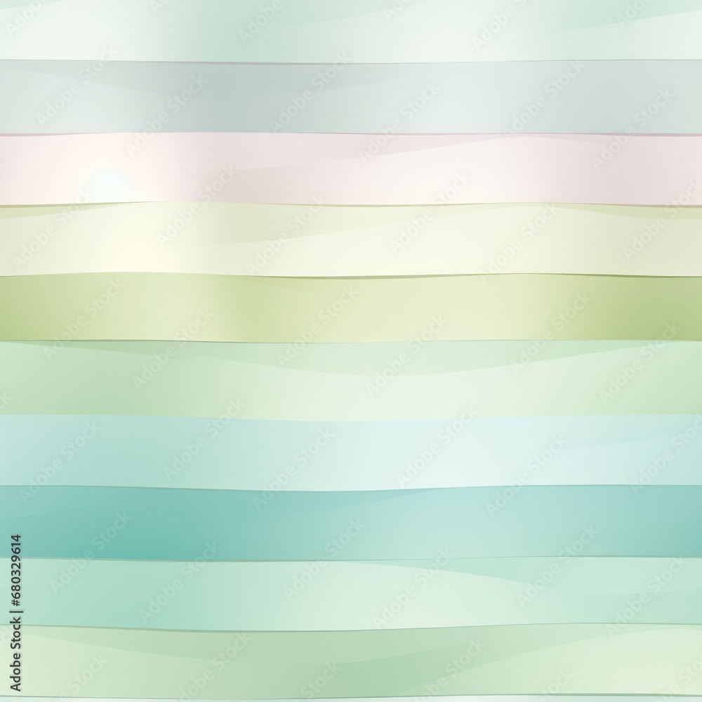 Soothing and contemporary seamless pattern with horizontal pastel stripes and subtle gradient effect