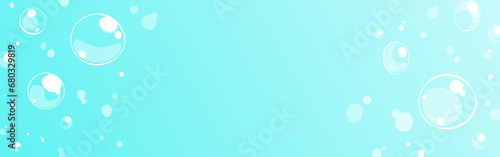 背景イラスト_水中の泡