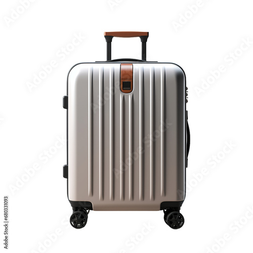 travel suitcase isolated on transparent background PNG image