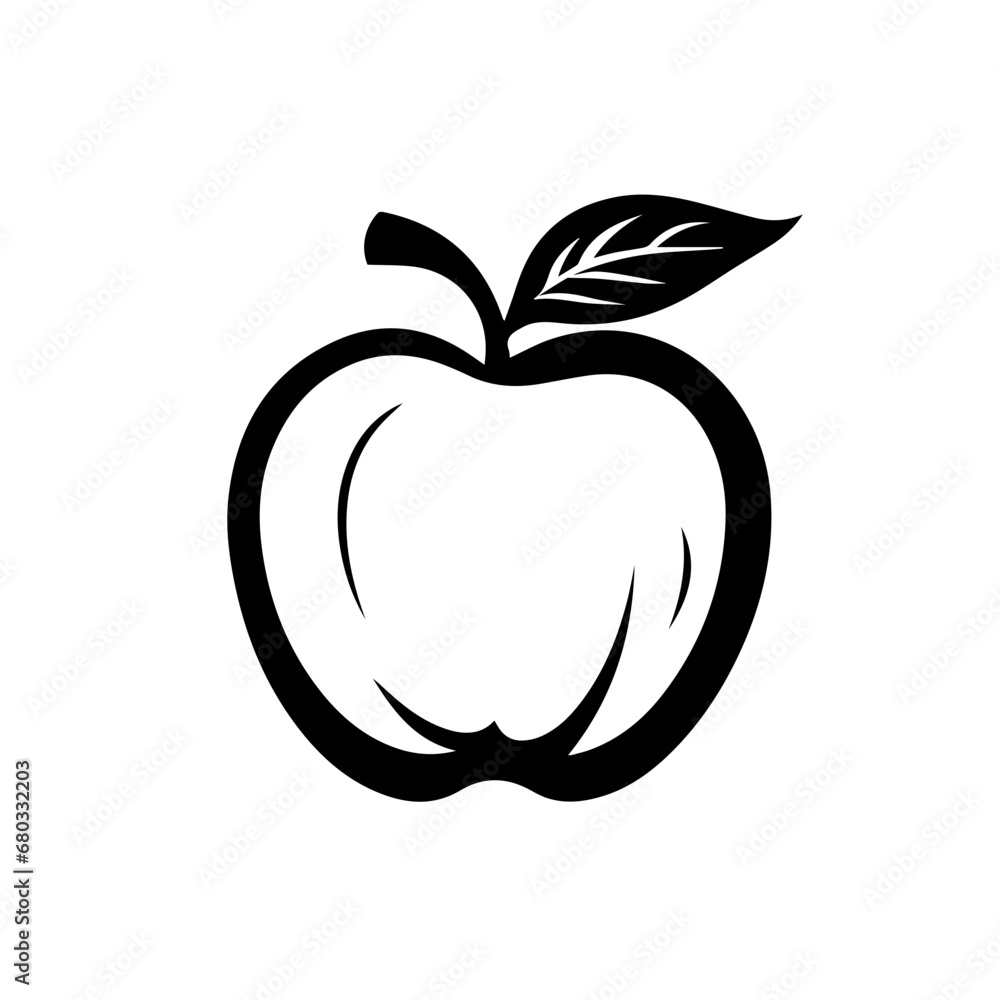 Apple Vector Illustration Apple Vector Illustration