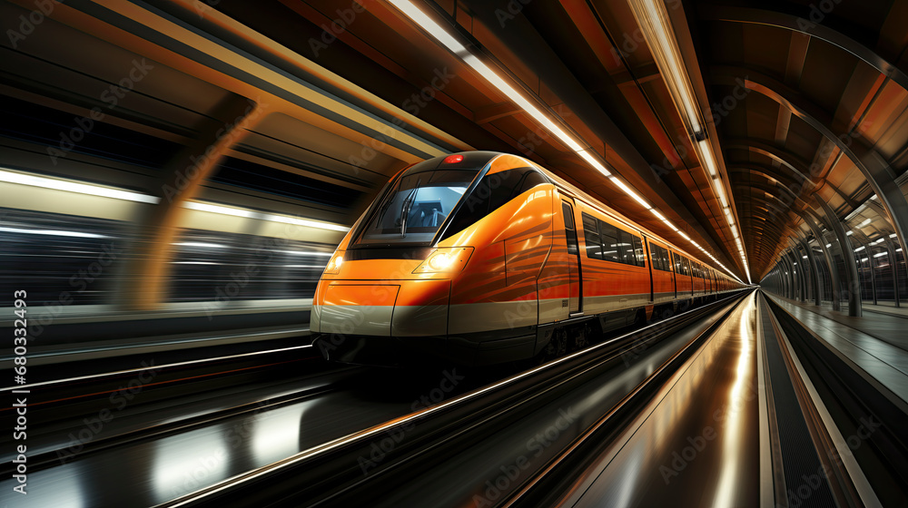 A Thrilling Journey Through the Tunnel of Speed A Thrilling Journey Through the Tunnel of Speed