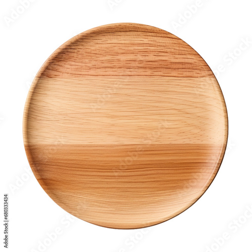 wooden cutting board on transparent background PNG image