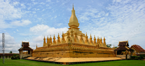 Pha That Luang in Vientiane