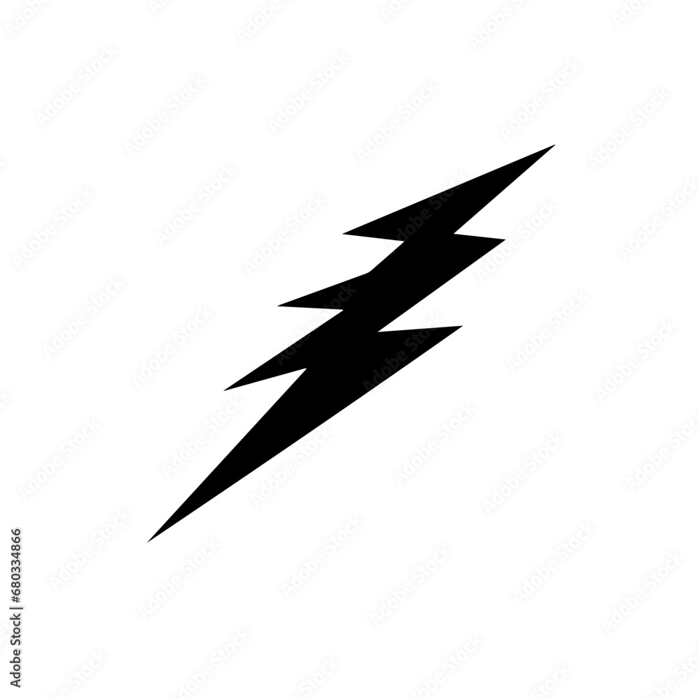 Electrifying Lightning Bolt Vector Illustration Electrifying Lightning Bolt Vector Illustration