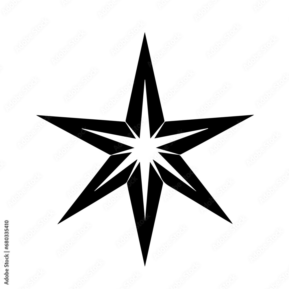 Radiant Starry Night Vector Illustration Radiant Starry Night Vector Illustration