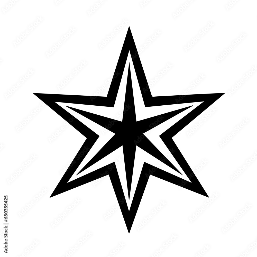 Radiant Starry Night Vector Illustration Radiant Starry Night Vector Illustration