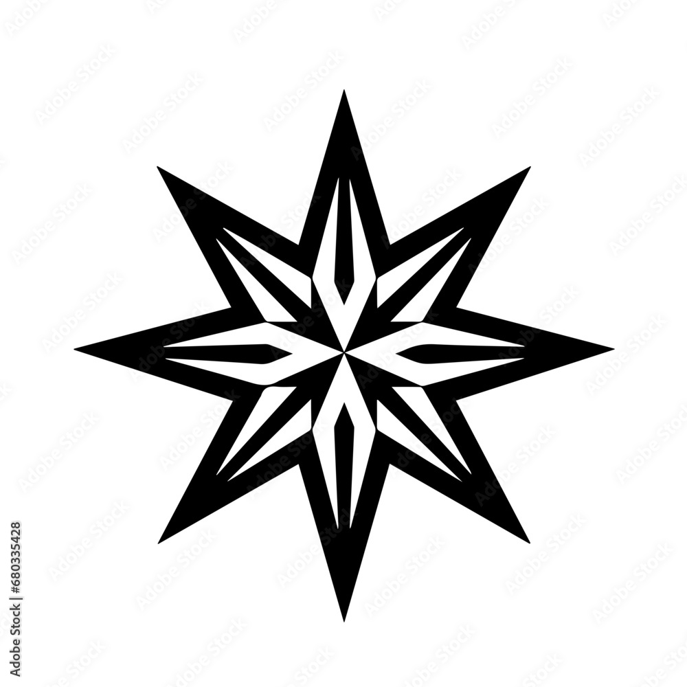 Radiant Starry Night Vector Illustration Radiant Starry Night Vector Illustration