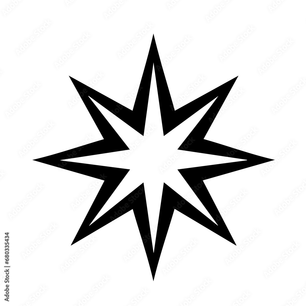 Radiant Starry Night Vector Illustration Radiant Starry Night Vector Illustration