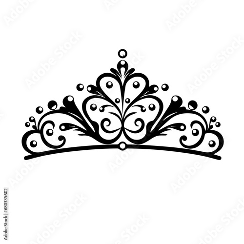 Tiara Crown Vector Illustration