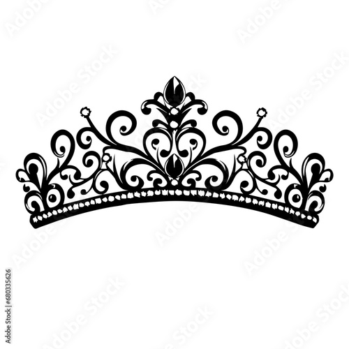 Tiara Crown Vector Illustration