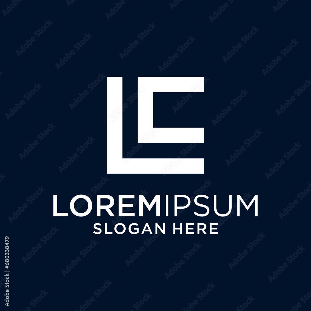 letter l c logo design letter l c logo design
