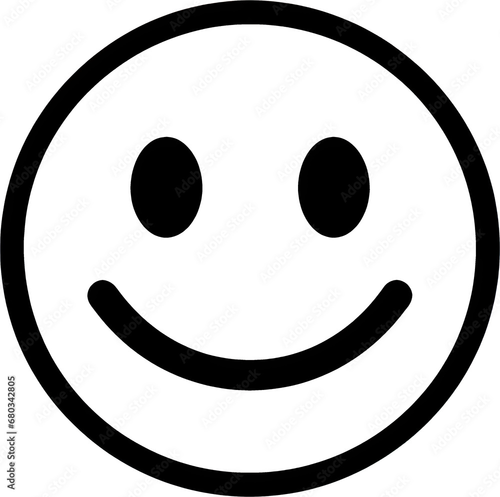 Fototapeta premium smile icon