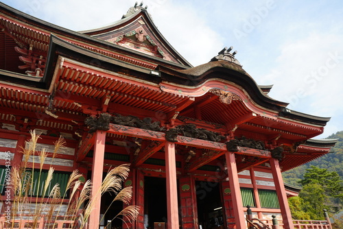 Kai-Zenkoji Temple in Yamanashi  Japan -                              