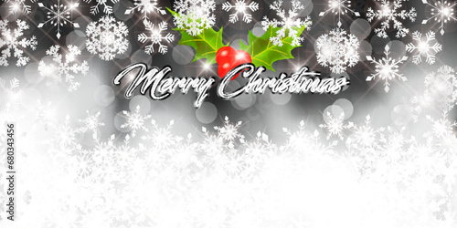 雪　クリスマス　冬　光　背景