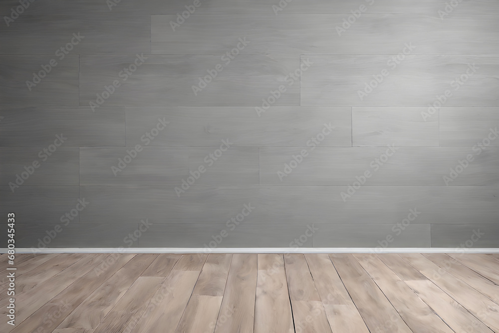 a wooden laminate flooring in front of a light grey wall background a wooden laminate flooring in front of a light grey wall background