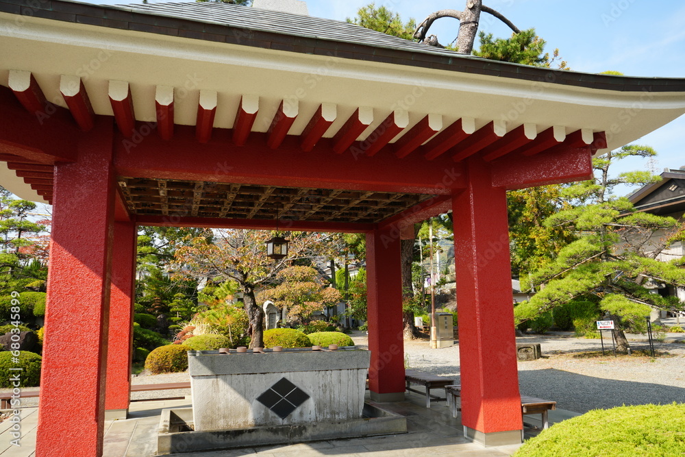 Kai-Zenkoji Temple in Yamanashi, Japan - 日本 山梨 甲斐善光寺
