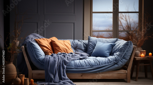 duvet lying on sofa  © Awais05