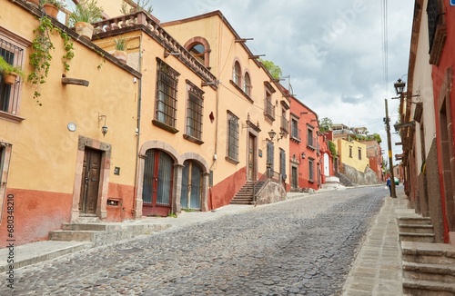 The scenic town of San Miguel de Allende in Guanajuato  Mexico