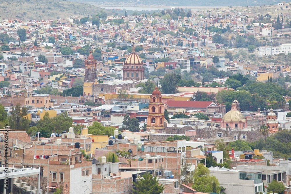 The scenic town of San Miguel de Allende in Guanajuato, Mexico
