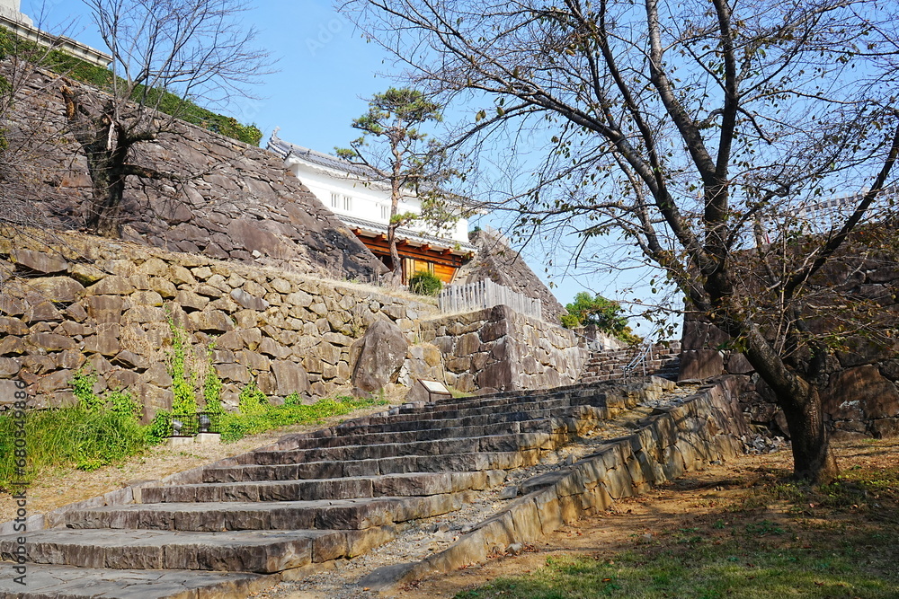Maizuru Castle Park and Kofu Castle Ruins in Yamanashi, Japan - 日本 山梨県 舞鶴城公園 甲府城跡