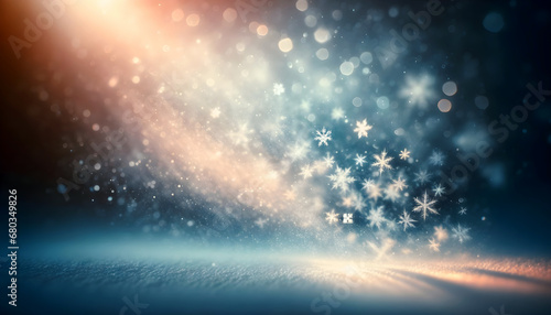 Winter Background  Serenity and Wonder  Snowflakes Drifting in the Wind on a Dark Background  Wallpaper  Background for the Winter Season  Magic  Winter Wonderland