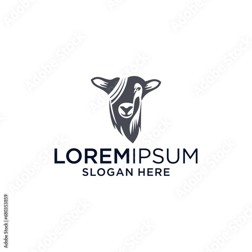 goat logo design