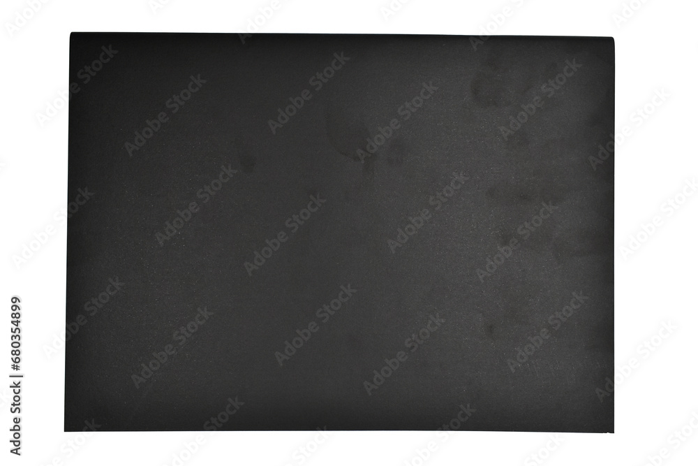 blank close black notebook isolated on white background blank close black notebook isolated on white background