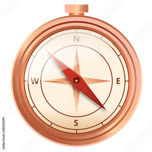 Compass Vector Icon