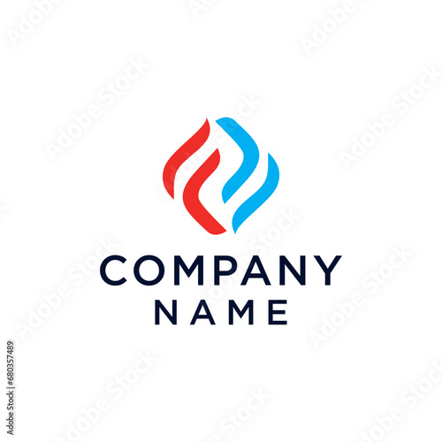 Free Download logo letter F type set modern geometric - GFXLoad