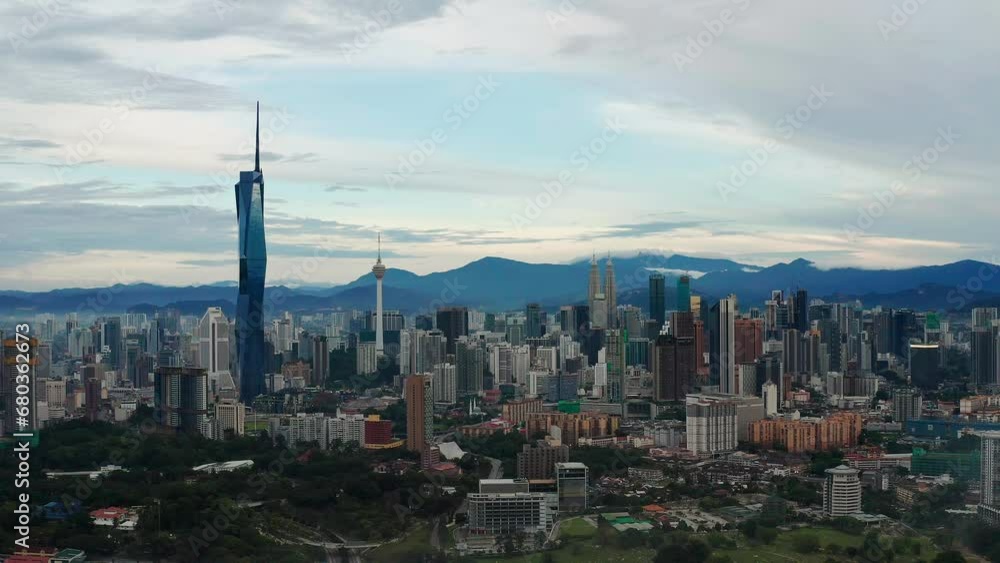 Merdaka 118 Kuala Lumpur city skyline aerial view, Malaysia
Merdaka 118 Kuala Lumpur city skyline aerial view, Malaysia