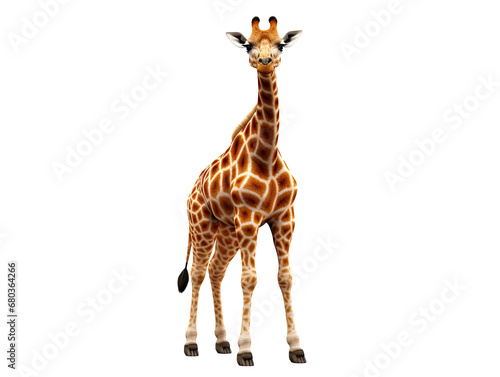 3D Stylized Giraffe