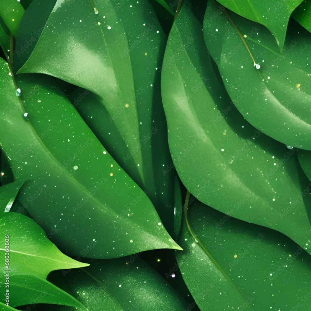 the green leaves the green leaves