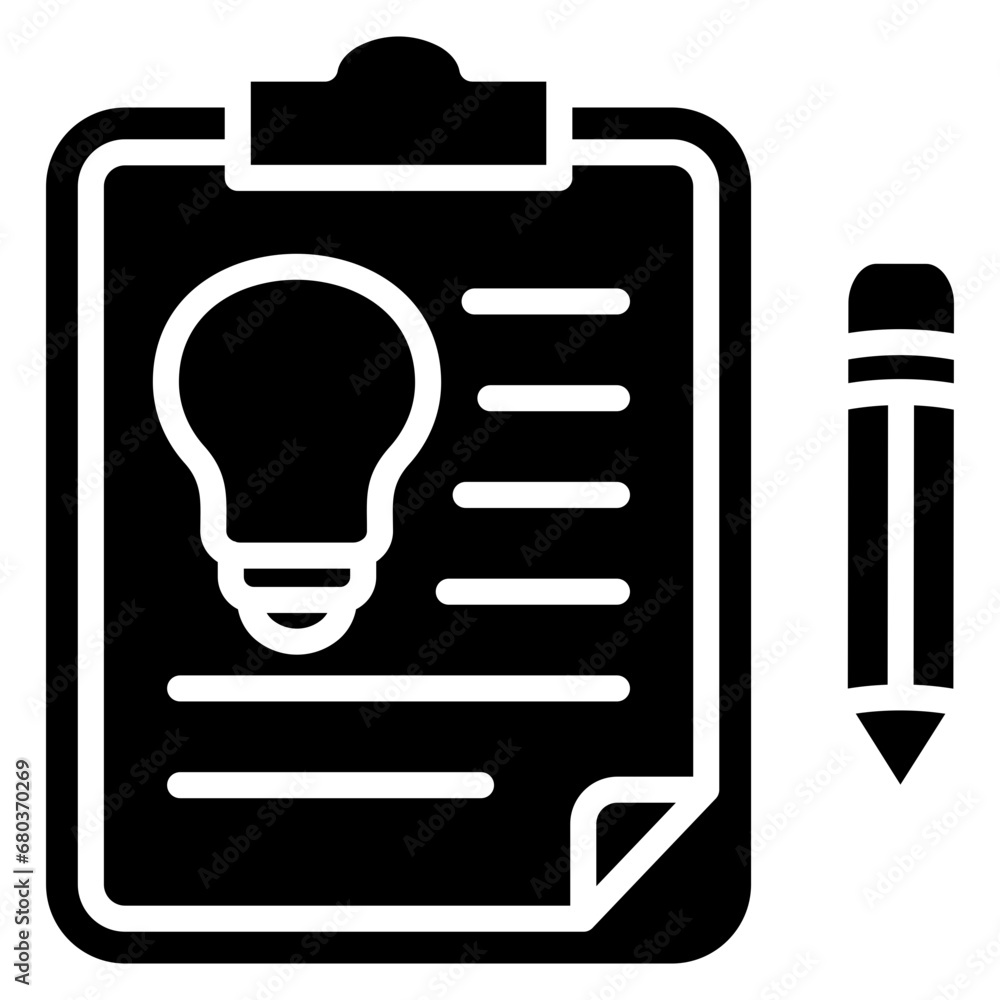 Creative Planning Icon Element For Design Creative Planning Icon Element For Design