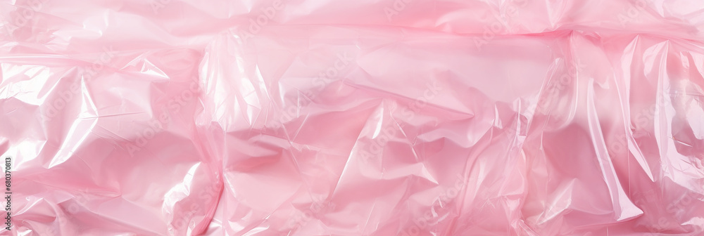 Pink crumpled plastic bag texture. Abstract background and texture for design. Pink crumpled plastic bag texture. Abstract background and texture for design.