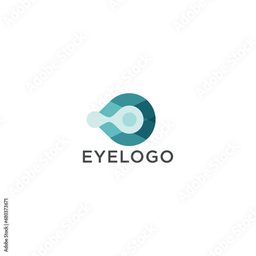 vector eyevision logo icon colorful photo