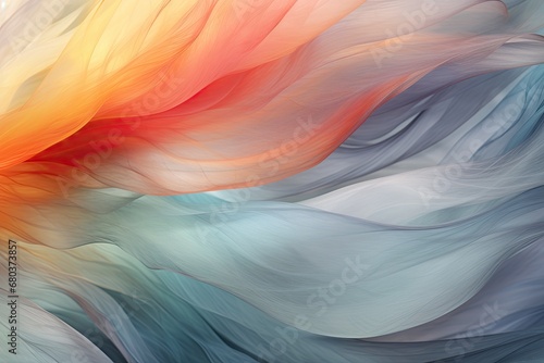 Dynamic Grey: Mesmerizing Multicolor Blur Abstraction