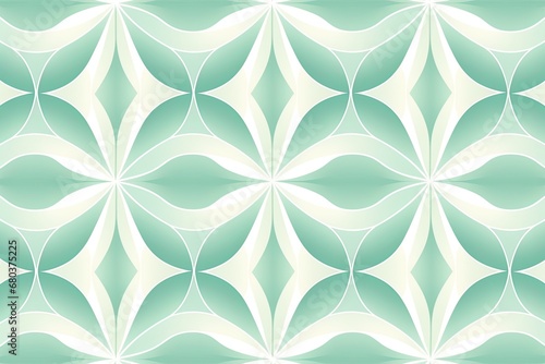 Stylishly Simple: Mint Green Color Fashion Decorative Pattern for a Chic Look