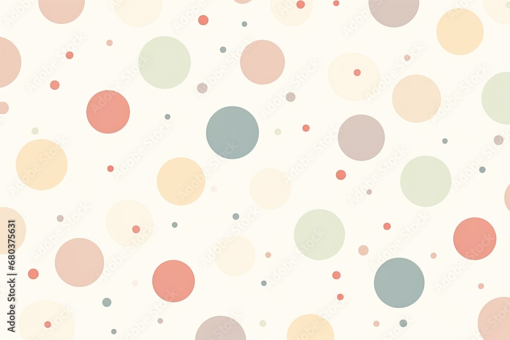 Neutral Color Background: Seamless Modern Dotted Background