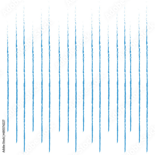 Digital png illustration of blue abstract linear shapes on transparent background