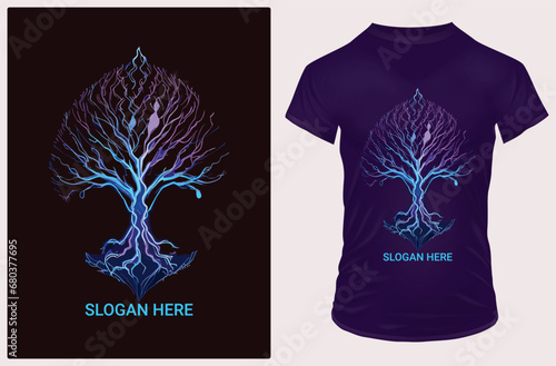 Bonsai Tree  T-shirt Design