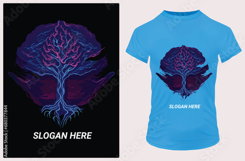Bonsai Tree  T-shirt Design